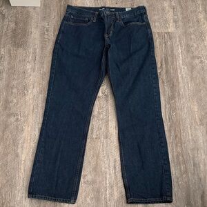 Men's Old Navy Straight Dark Blue Jeans 34 x 32